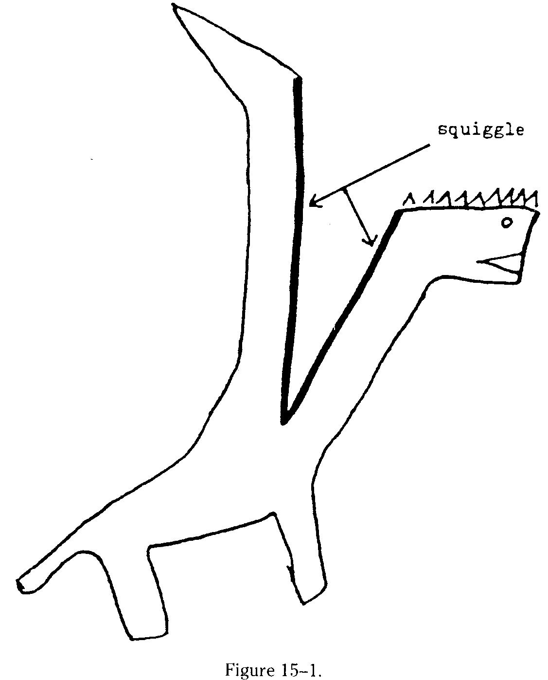Drawing prehistoric animal Play Therapy CEUs